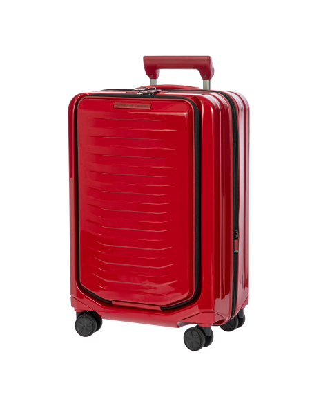 Porsche Design Roadster Hardcase 55 cm Carmine Red, autre vue de trois quarts avant