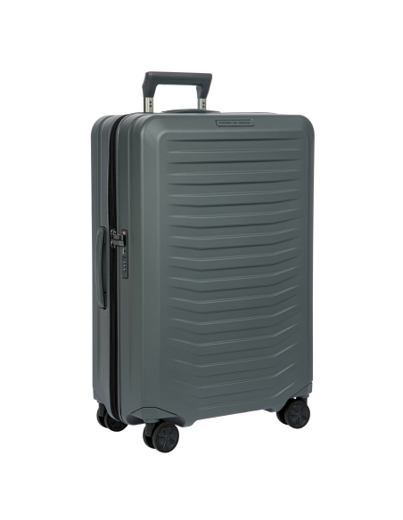 Porsche Design Roadster Hardcase 69 cm Grey Matt, vue de trois quarts avant