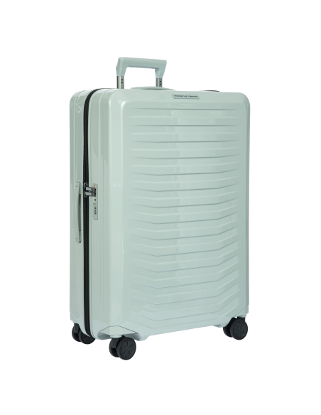 Porsche Design Roadster Hardcase 75 cm Chalk, vue de trois quarts avant
