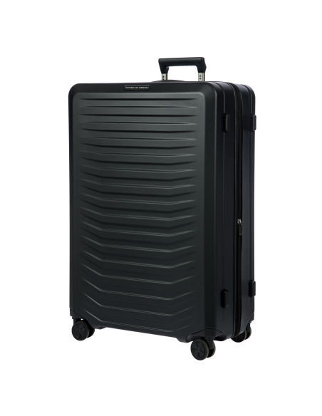 Porsche Design Roadster Hardcase 83 cm Matt Black, autre vue de trois quarts avant