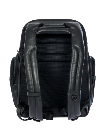 Sac à dos M extensible Porsche Design Roadster Leather Evo Noir, vue arrière