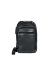Sac à dos monobretelle Porsche Design Roadster Leather Evo Noir, référence OLH01539.001