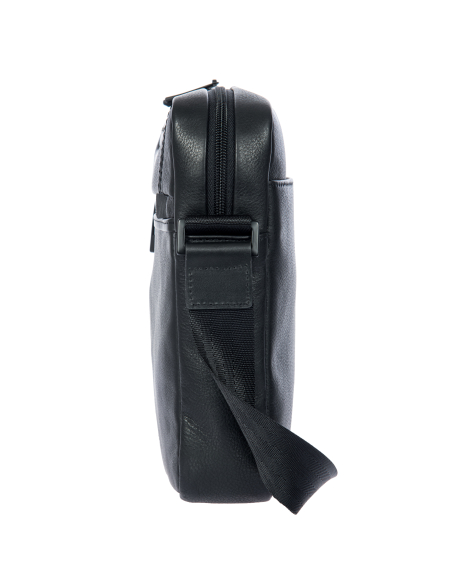 Sacoche XS Porsche Design Roadster Leather Evo Noir, vue de profil