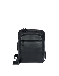 Sacoche bandoulière S Porsche Design Roadster Leather Evo Noir, référence OLH01541.001