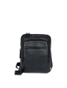 Sacoche bandoulière S Porsche Design Roadster Leather Evo Noir, référence OLH01541.001