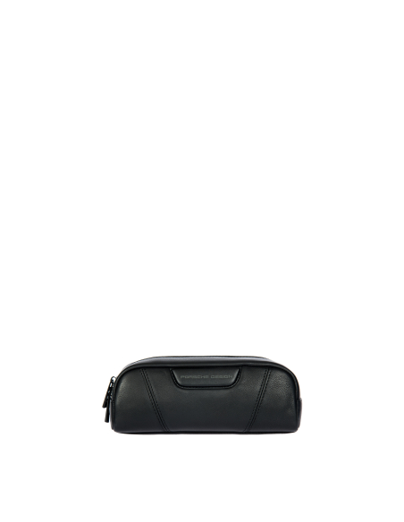 Pochette accessoires Porsche Design Roadster Leather Evo Noir, référence OLH01017.001