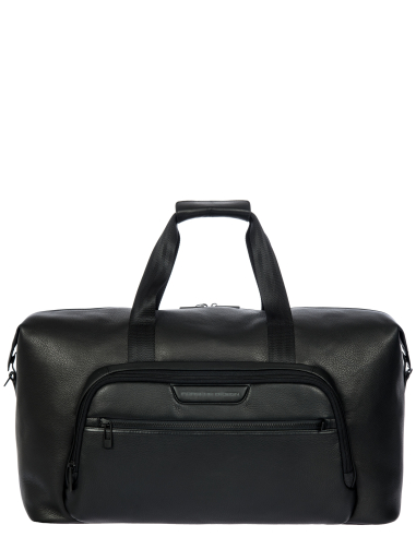 Sac de voyage Porsche Design Roadster Leather Evo Noir, référence OLH01009.001