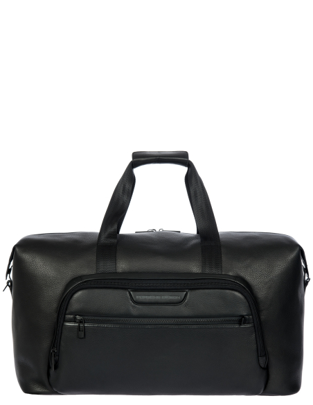 Sac de voyage Porsche Design Roadster Leather Evo Noir, référence OLH01009.001