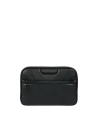 Trousse de toilette Porsche Design Roadster Leather Evo Noir, référence OLH01016.001
