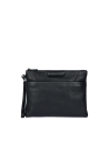Pochette plate à dragonne Porsche Design Roadster Leather Evo Noir, référence OLH01544.001