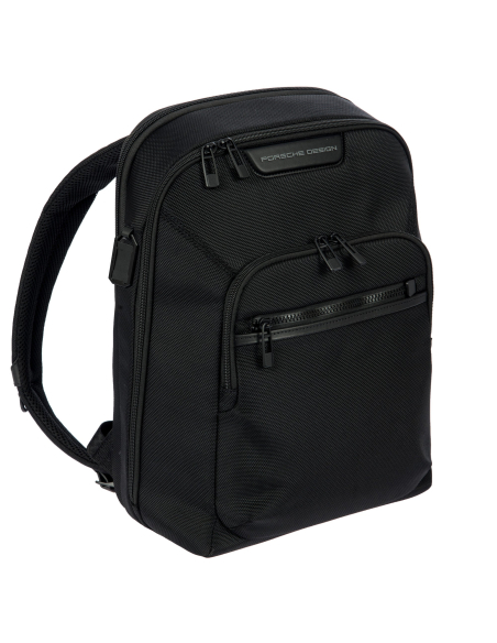 Sac à dos XS Porsche Design Roadster Nylon Evo Noir, vue de trois quarts