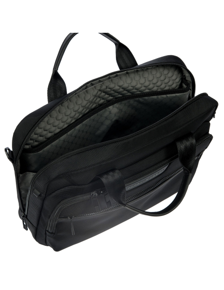 Serviette Porsche Design Roadster Nylon Evo Noir, intérieur ouvert