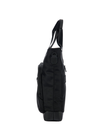 Sac cabas ordinateur Porsche Design Roadster Nylon Evo Noir, vue de profil