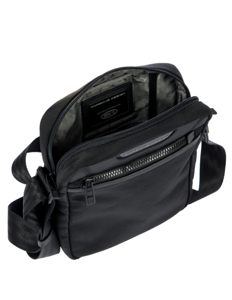 Sacoche XS Porsche Design Roadster Nylon Evo Noir, intérieur ouvert