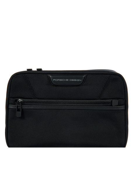 Trousse de toilette Porsche Design Roadster Nylon Evo Noir, vue rapprochée de face