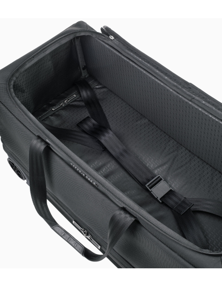 Rangement principal et sangles intérieures du sac Roadster Nylon Noir