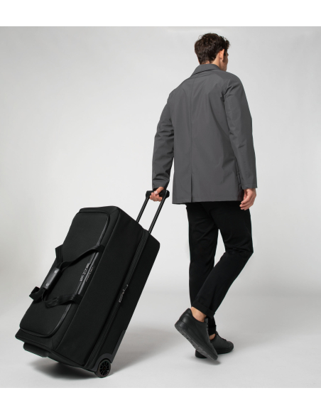 Sac de voyage Porsche Design Roadster Nylon Noir tiré sur ses deux roues