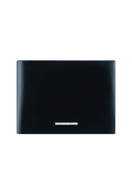 Portefeuille large 10 cartes sans monnaie Porsche Design Classic Noir, référence OBE09900.001