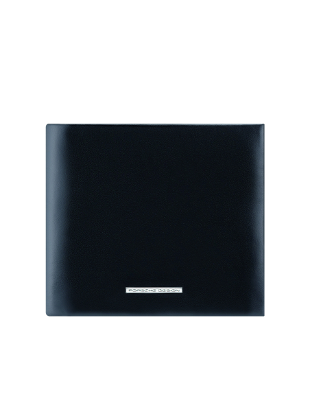 Portefeuille 10 cartes sans monnaie Porsche Design Classic Noir, référence OBE09901.001