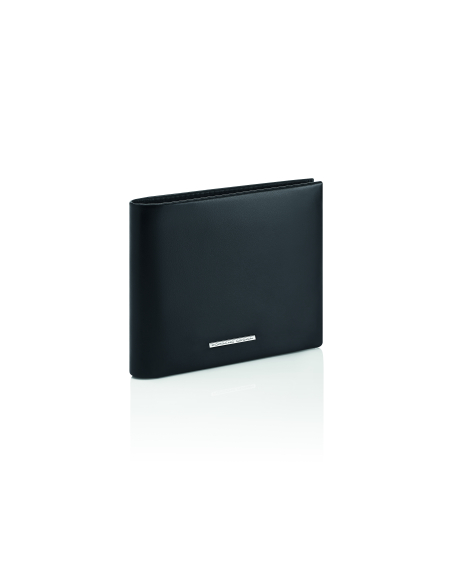 Portefeuille Porsche Design Classic Noir, vue de trois quarts
