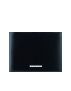 Portefeuille large 4 cartes avec monnaie Porsche Design Classic Noir, référence OBE09902.001
