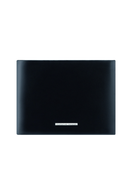 Portefeuille large 4 cartes avec monnaie Porsche Design Classic Noir, référence OBE09902.001