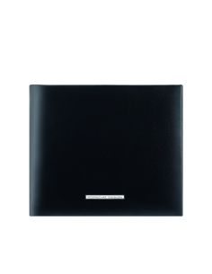 Portefeuille 4 cartes avec monnaie Porsche Design Classic Noir, référence OBE09903.001