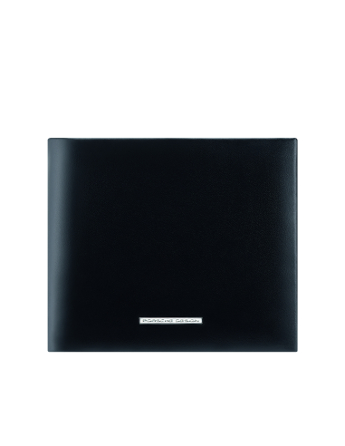 Portefeuille 4 cartes avec monnaie Porsche Design Classic Noir, référence OBE09903.001
