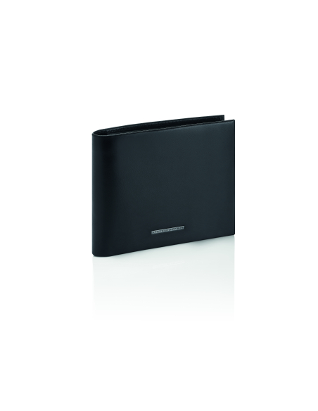 Portefeuille Porsche Design Classic Noir, vue de trois quarts
