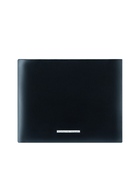 Portefeuille 10 cartes avec monnaie Porsche Design Classic Noir, référence OBE09904.001