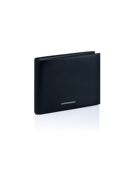 Portefeuille Porsche Design Classic Noir, vue de trois quarts
