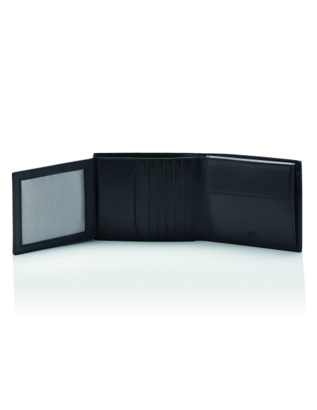 Volet intérieur déployé avec fenêtre en filet et emplacements supplémentaires — Porsche Design Classic Noir