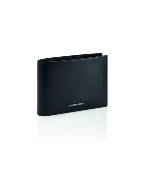 Portefeuille Porsche Design Classic Noir, vue de trois quarts