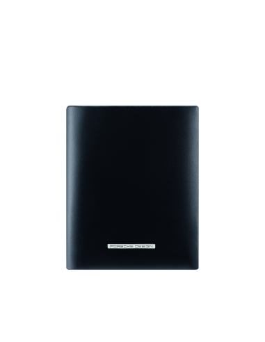 Petit portefeuille 6 cartes sans monnaie Porsche Design Classic Noir, référence OBE09911.001