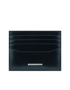 Porte-cartes plat 8 cartes Porsche Design Classic Noir, référence OBE09918.001