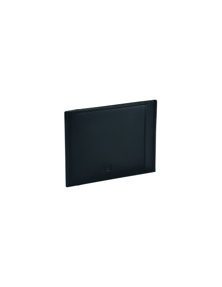 Verso du porte-cartes avec poche de rangement — Porsche Design Classic Noir