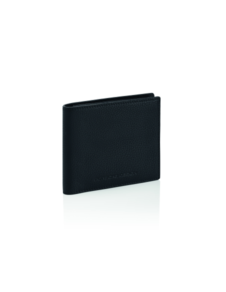 Portefeuille Porsche Design Business Noir, vue de trois quarts