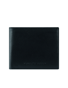 Portefeuille large 4 cartes avec monnaie Porsche Design Business Noir, référence OSO09902.001