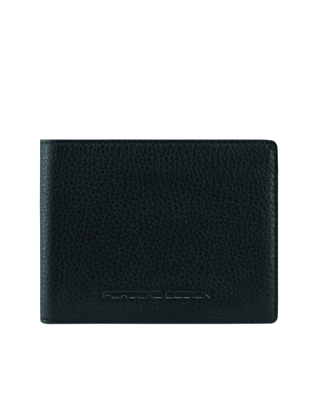 Portefeuille 3 cartes sans monnaie Porsche Design Business Noir, référence OSO09910.001
