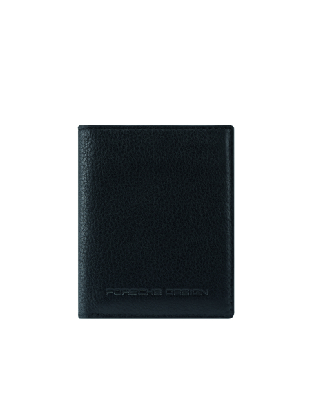 Petit portefeuille 6 cartes sans monnaie Porsche Design Business Noir, référence OSO09911.001