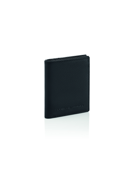 Portefeuille Porsche Design Business Noir, vue de trois quarts