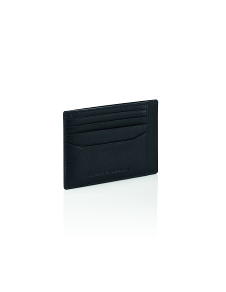 Porte-cartes Porsche Design Business Noir, vue de trois quarts
