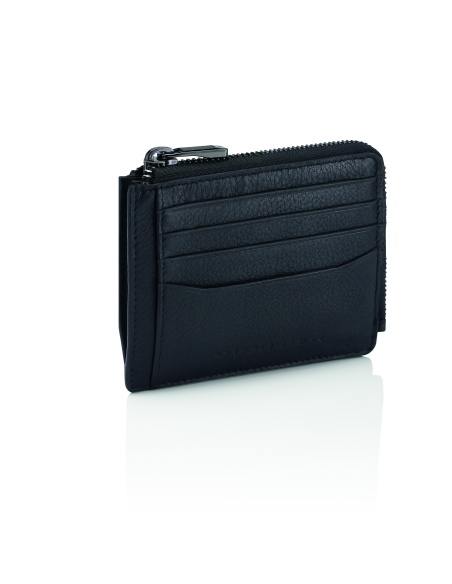 Portefeuille Porsche Design Business Noir, vue de trois quarts