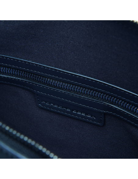 Sacoche S Porsche Design Carbon Noir, poche intérieure zippée