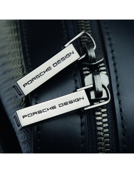 Sacoche M Porsche Design Carbon Noir, détail des curseurs