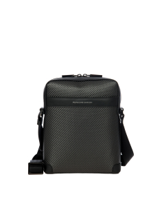Sac bandoulière vertical Porsche Design Carbon Noir, référence OCA01514.001