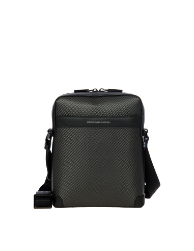 Sac bandoulière vertical Porsche Design Carbon Noir, référence OCA01514.001