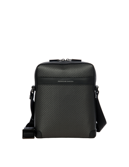Sac bandoulière vertical Porsche Design Carbon Noir, référence OCA01514.001