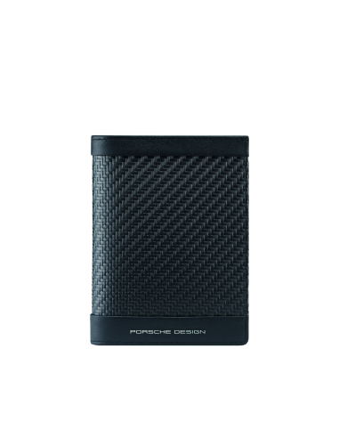 Portefeuille vertical Porsche Design Carbon Noir, référence OCA09913.001