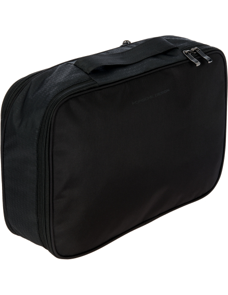 Organisateur M Porsche Design Roadster Nylon Noir, vue de trois quarts avant